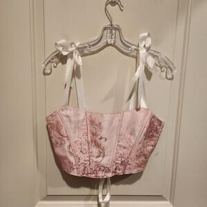 Sweet smitten embraces corset top